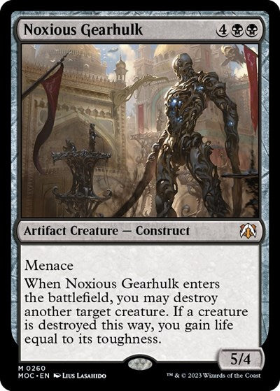 Noxious Gearhulk (Commander: March of the Machine) Light Play
