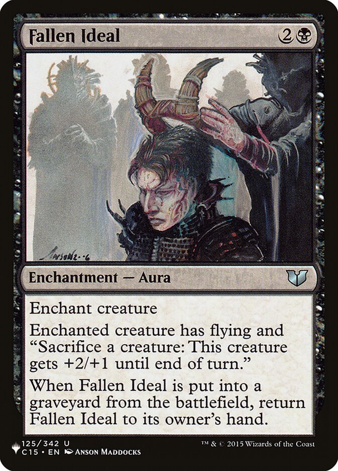 Fallen Ideal (The List) Near Mint