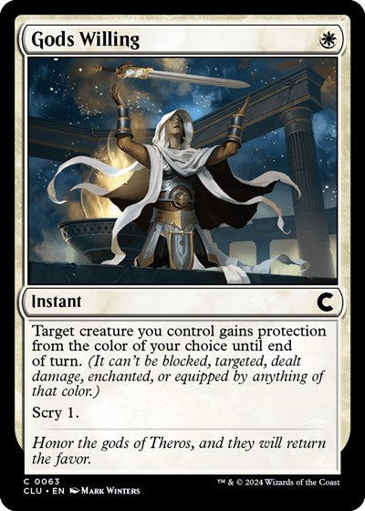 Gods Willing (Ravnica: Clue Edition) Near Mint