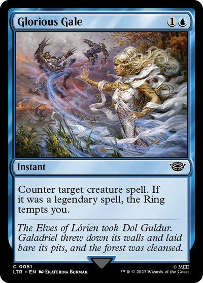 Glorious Gale (Universes Beyond: The Lord of the Rings: Tales of Middle-earth) Medium Play