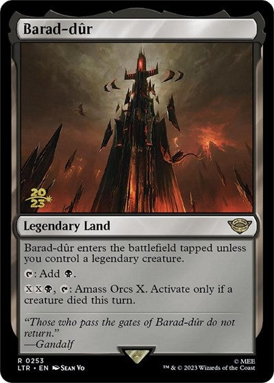 Barad-dur (Promos: Prerelease Cards) Near Mint Foil