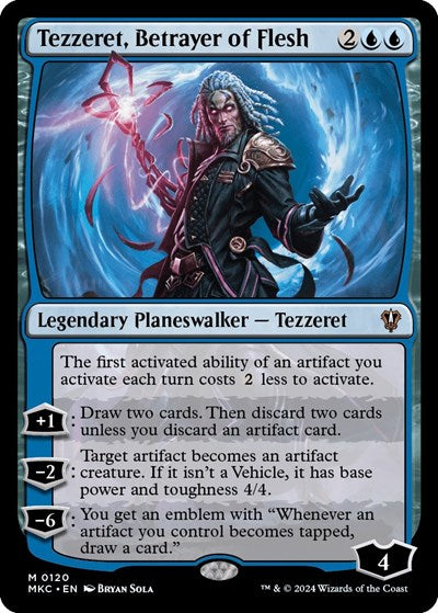 Tezzeret Betrayer of Flesh|8|0|0.00