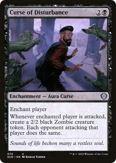 Curse of Disturbance (Commander 2022 Starter Decks) Near Mint