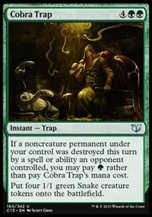 Cobra Trap (Commander 2015) Light Play
