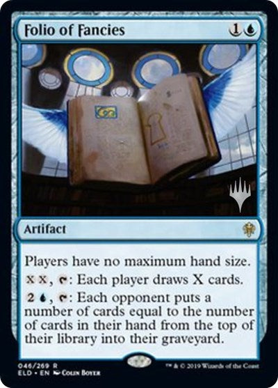 Folio of Fancies (Promo Pack: Throne of Eldraine) Light Play Foil