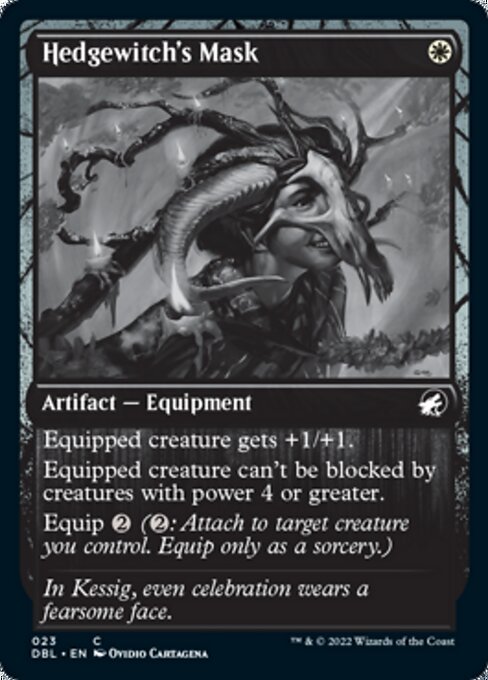Hedgewitch's Mask (Innistrad: Double Feature) Near Mint