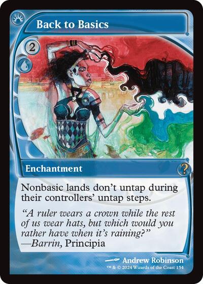 Back to Basics (Future Sight) (Mystery Booster 2) Near Mint Foil