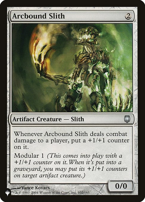Arcbound Slith (The List) Light Play