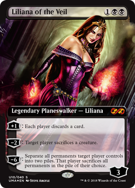 Liliana of the Veil (Ultimate Box Toppers) Near Mint Foil
