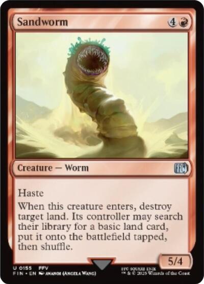 Sandworm (Universes Beyond: FINAL FANTASY) Light Play
