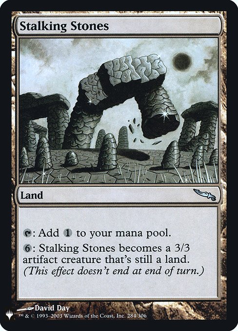 Stalking Stones (Mystery Booster Retail Edition Foils) Near Mint Foil