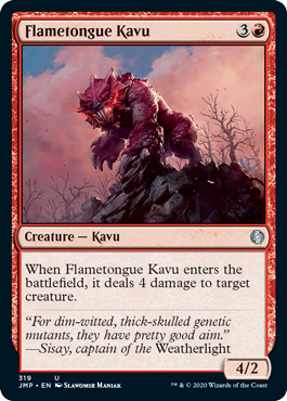Flametongue Kavu (Jumpstart) Near Mint