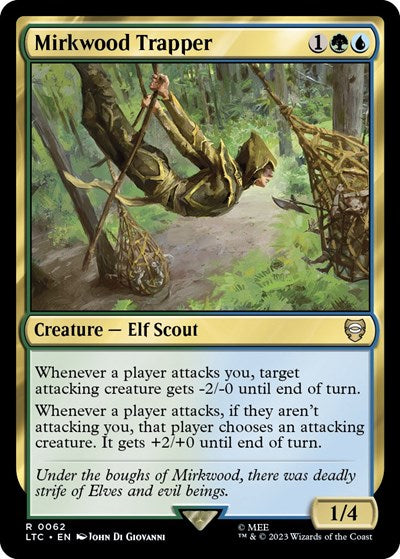 Mirkwood Trapper (Commander: The Lord of the Rings: Tales of Middle-earth) Medium Play