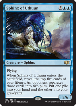 Sphinx of Uthuun (Commander 2014 Edition) Light Play