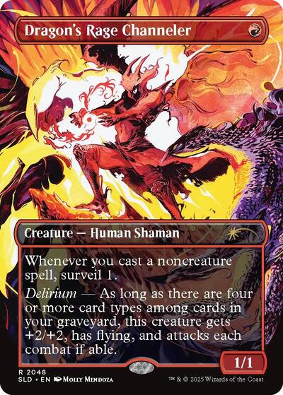 Dragon's Rage Channeler (2048) (Secret Lair) Near Mint