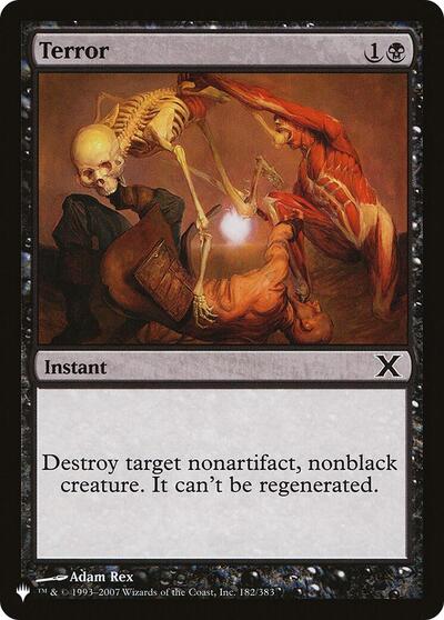 Terror (The List) Near Mint
