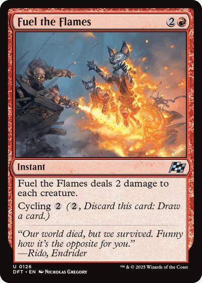 Fuel the Flames (Aetherdrift) Near Mint