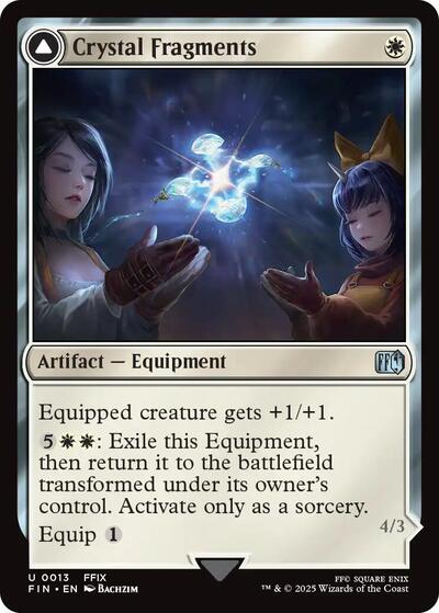 Crystal Fragments (Universes Beyond: FINAL FANTASY) Near Mint Foil
