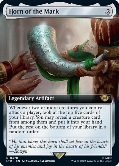 Horn of the Mark (Extended Art) (Universes Beyond: The Lord of the Rings: Tales of Middle-earth) Near Mint