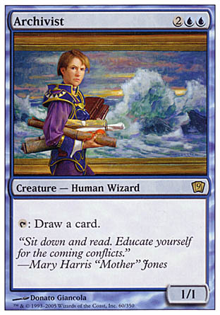 Archivist (9th Edition) Near Mint Foil