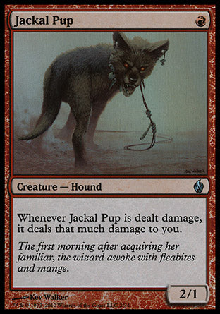 Jackal Pup (Premium Deck Series: Fire and Lightning) Light Play Foil