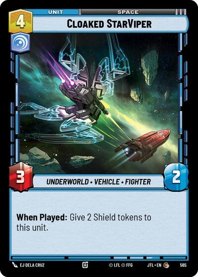 Cloaked StarViper (Foil) (Jump to Lightspeed) Near Mint Foil