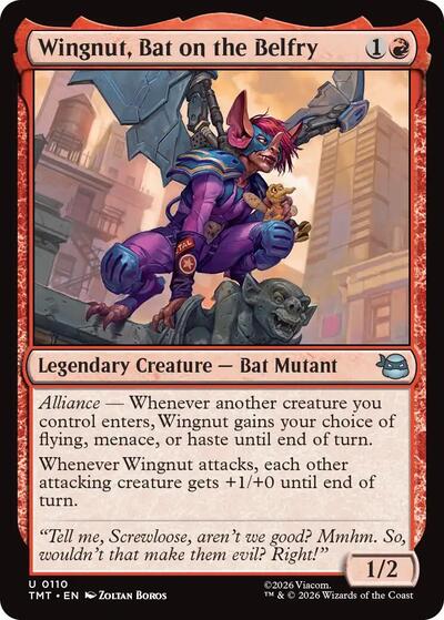 Wingnut Bat on the Belfry|36|0|0.00