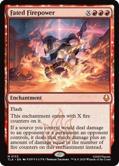 Fated Firepower (Avatar: The Last Airbender) Light Play