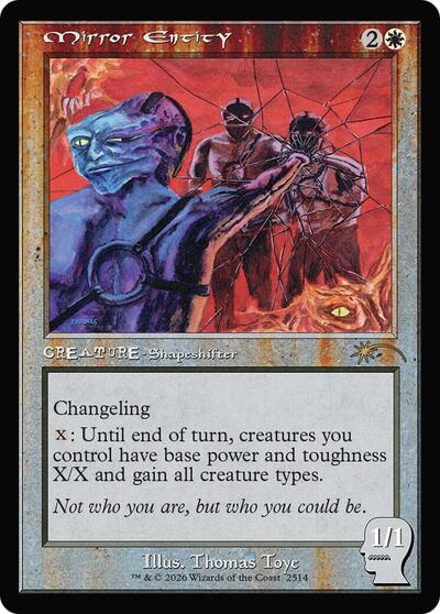 Mirror Entity (Secret Lair) Near Mint Foil
