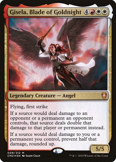 Gisela, Blade of Goldnight (Commander Anthology Volume II) Medium Play Foil