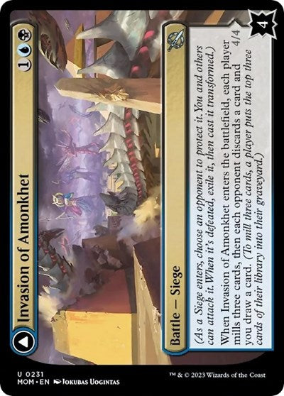 Invasion of Amonkhet (March of the Machine) Medium Play Foil