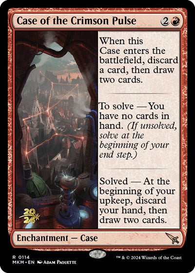 Case of the Crimson Pulse (Promos: Prerelease Cards) Near Mint Foil