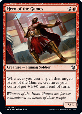 Hero of the Games (Theros Beyond Death) Light Play