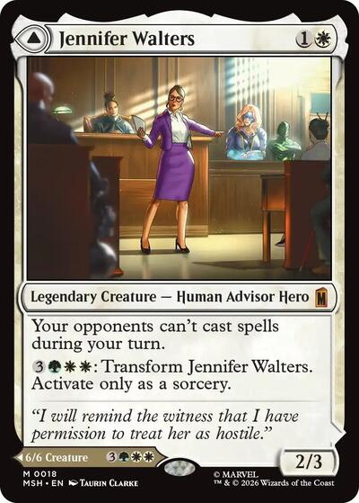 Jennifer Walters|3|0|0.00
