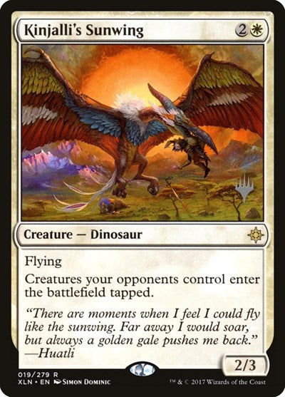 Kinjalli's Sunwing (Promo Pack: Core Set 2020) Near Mint