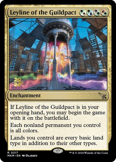 Leyline of the Guildpact (Promos: Prerelease Cards) Light Play Foil