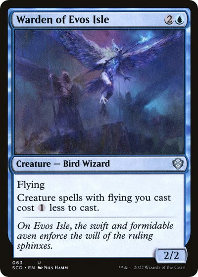 Warden of Evos Isle (Commander 2022 Starter Decks) Near Mint