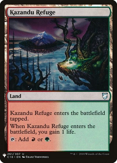 Kazandu Refuge|14|0|0.00