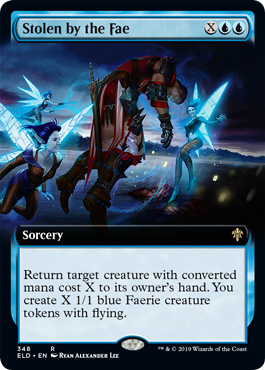 Stolen by the Fae (Extended Art) (Throne of Eldraine) Near Mint