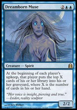 Dreamborn Muse (Commander) Heavy Play