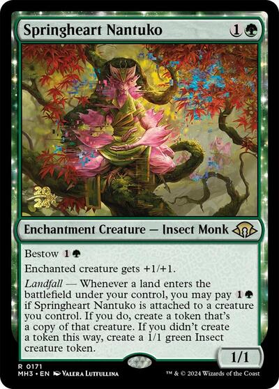 Springheart Nantuko (Promos: Prerelease Cards) Light Play Foil