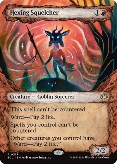 Hexing Squelcher (Showcase) (Lorwyn Eclipsed) Near Mint