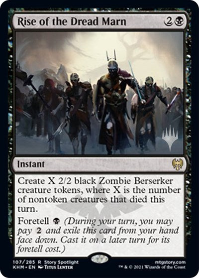 Rise of the Dread Marn (Promo Pack: Kaldheim) Light Play