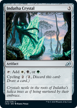 Indatha Crystal (Ikoria: Lair of Behemoths) Light Play Foil