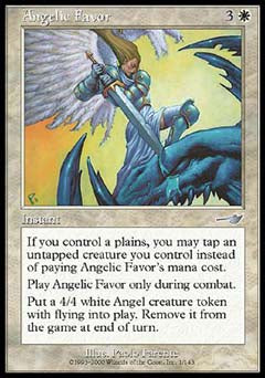 Angelic Favor (Nemesis) Heavy Play