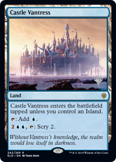 Castle Vantress (Promo Pack: Throne of Eldraine) Near Mint