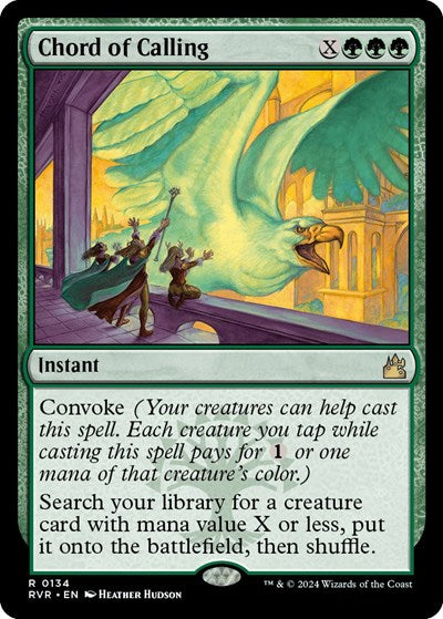 Chord of Calling (Ravnica Remastered) Near Mint Foil
