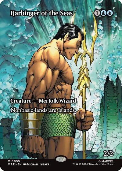 Harbinger of the Seas (Borderless) (Marvel Eternal-Legal) Near Mint