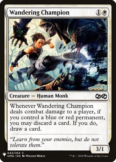 Wandering Champion|0|0|0.00