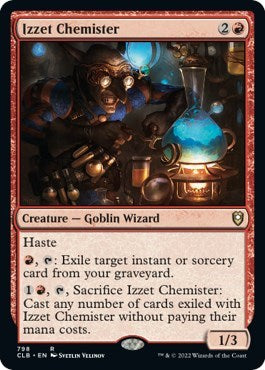 Izzet Chemister (Commander Legends: Battle for Baldur's Gate) Near Mint